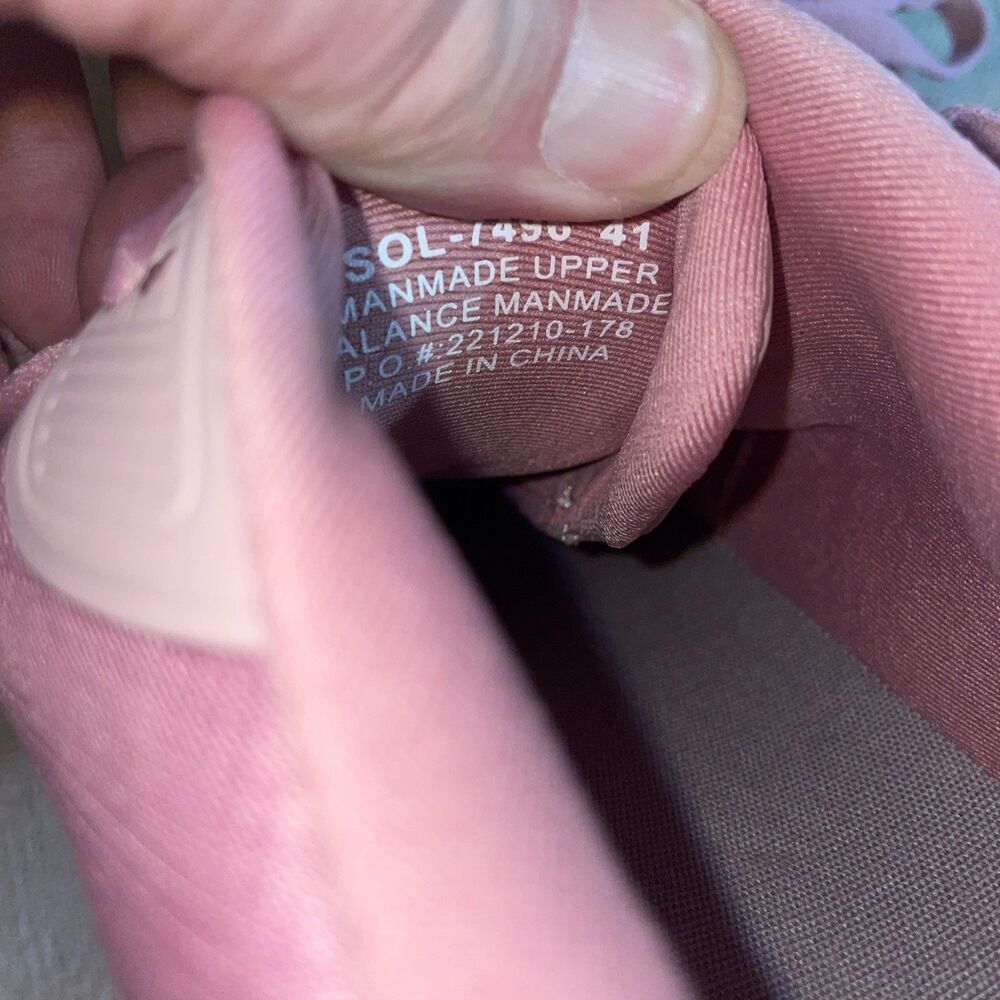 Alegria Women’s Athletic Shoes Size 41 U.S. 10 M Pink White Workwear Athleisure - Picture 4 of 12